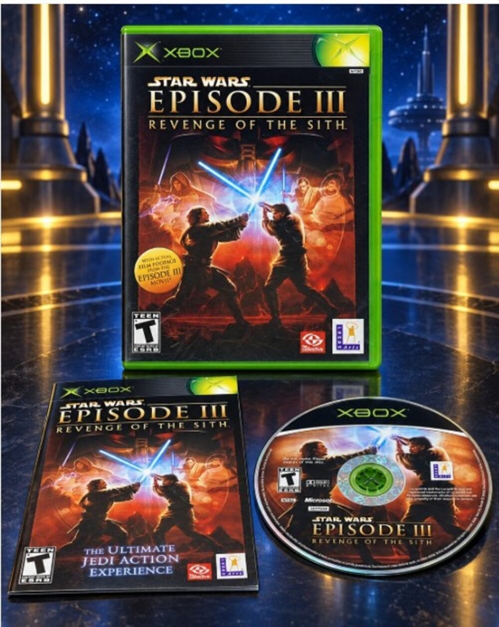 Star Wars Episode III Revenge of the Sith Original Xbox CIB pre owned